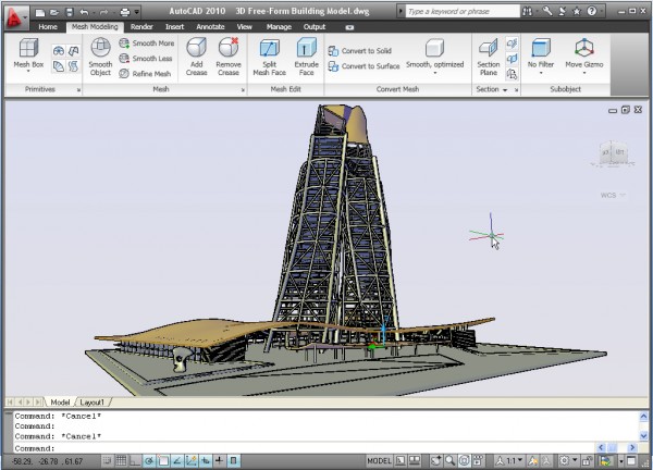 autocad-2011-freeform-moddeling