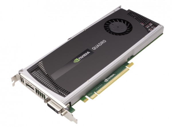 Quadro 4000 for Mac-3qtr flat shot