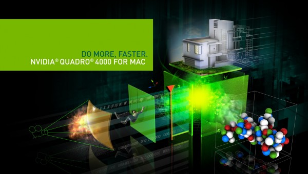 Quadro 4000 for Mac Do More, Faster key visual