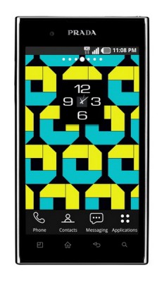 LG PRADA 3.0, Front, Screen On