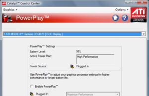 ATI Mobility Radeon HD4570 – решение на някои проблеми с драйверите