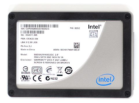 Нов firmware за X25-M и X18-M SSD дисковете на Intel