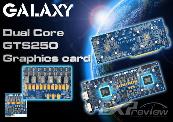 „Двуглав“ GeForce GTS250 от Galaxy