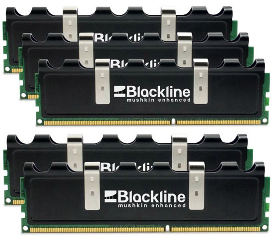 Три нови комплекта Blackline DDR3 памет от Mushkin
