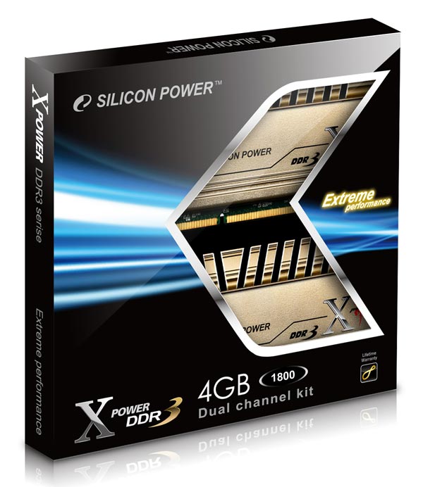 Xpower – нова линия DDR3 памети от Silicon Power