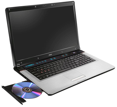 MSI GE700 – производителен ноутбук за развлечения MSI GE700