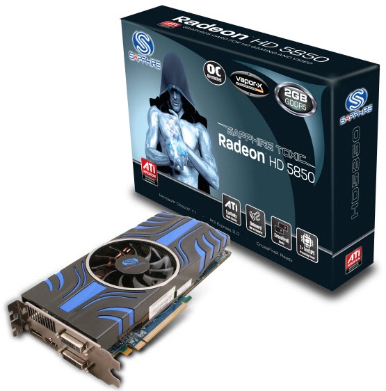Sapphire представиха Radeon HD 5850 с 2GB GDDR5 памет