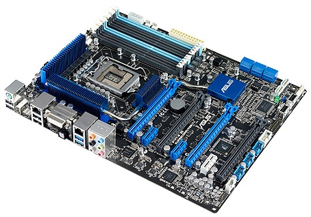 P7F7-E WS Supercomputer – нова дънна платка от висок клас на ASUS предназначена за LGA 1156 процесори