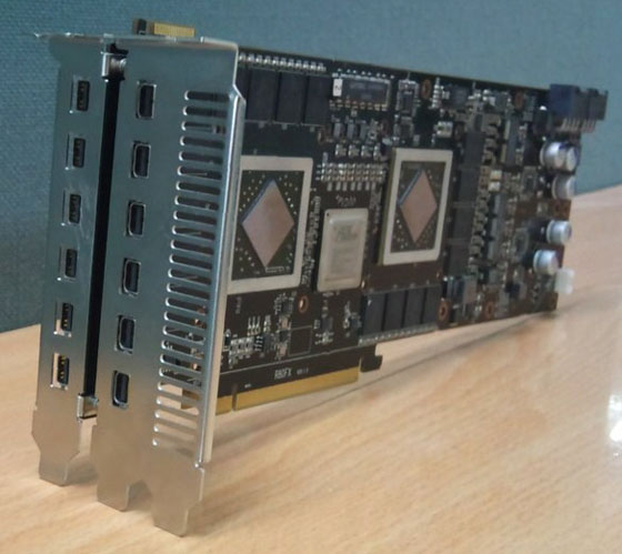 PowerColor подготвят Radeon HD 5970 с дванадесет Mini Diaplay Port изхода