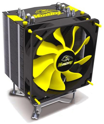 Akasa Venom – охладител за чиповете на Intel и AMD Akasa Venom
