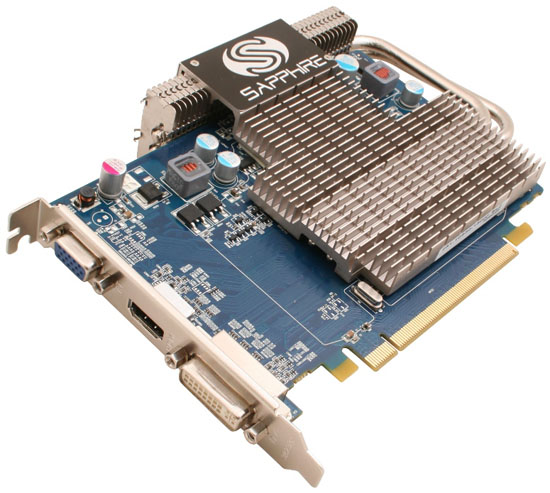 Sapphire пуска собствена версия на Radeon HD 5550 с пасивно охлаждане Radeon HD 5550