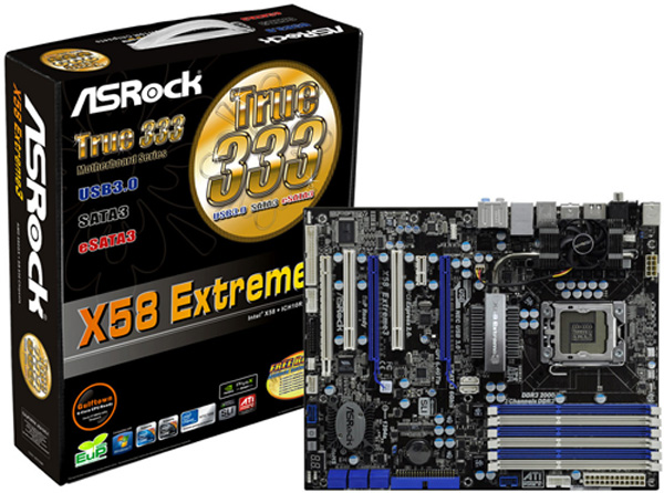 ASRock X58 Extreme и Extreme3 ще поддържат Intel Xeon W3680