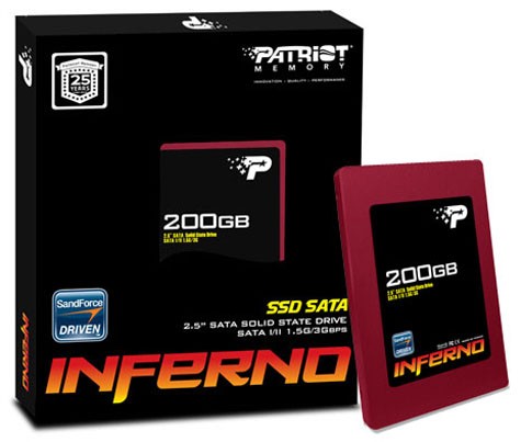 Patriot разширява продуктовата си гама от SSD устройства, със серията Inferno