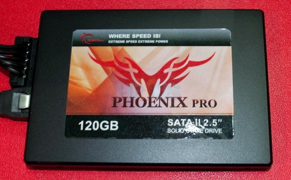 От G.Skill демонстрират SSD-диска Phoenix Pro