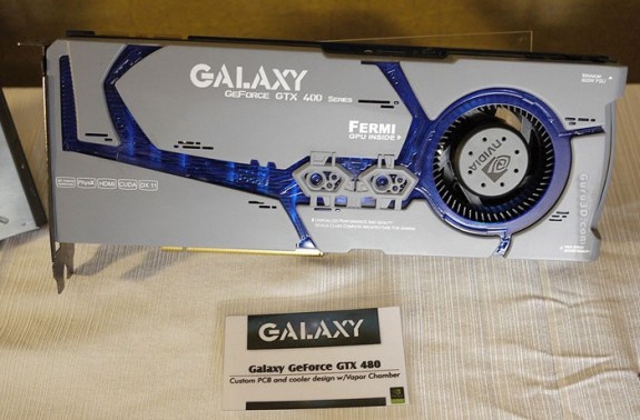 И Galaxy ще използва силата на пàрата, само че за охлаждане на GeForce GTX 480