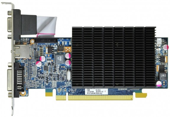 HD 5550 и HD 5570 Silence с GDDR5-памет от HIS