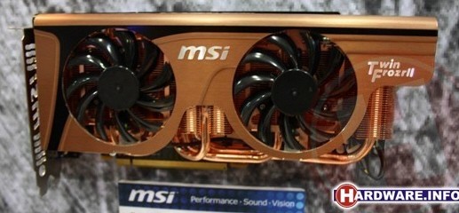 Fermi-базирани видеокарти с нестандратно охлаждане от MSi