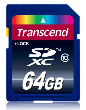 Transcend със своя линия от SDXC-карти