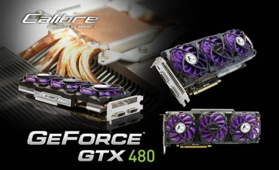 Sparkle обяви модифицирана версия на GeForce GTX 480