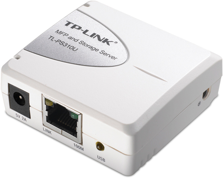 Комбиниран мрежов USB сторидж и принт сървър от TP-Link