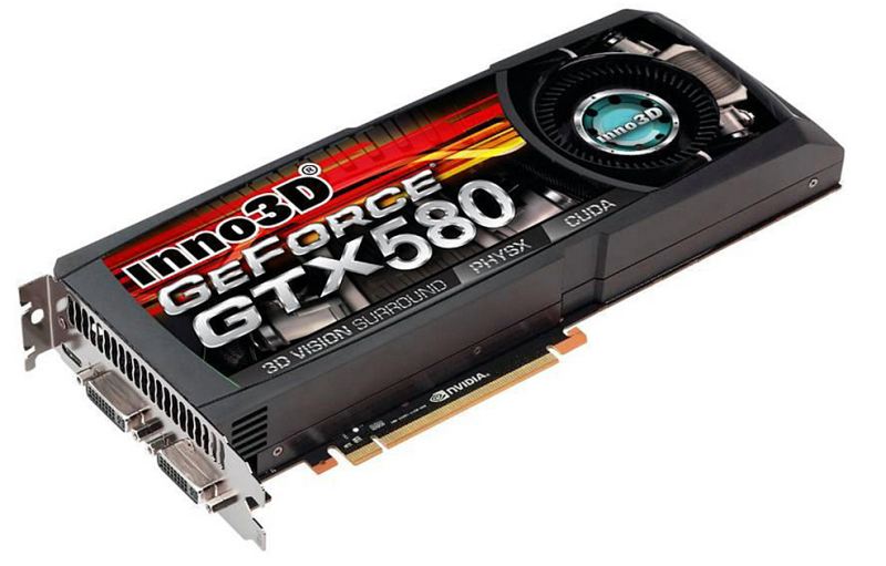 Innovision Inno3D GeForce GTX580 – първата GTX580 у нас
