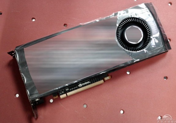 Първите „шпионски“ снимки на GeForce GTX 580 „изтекоха“ в мрежата