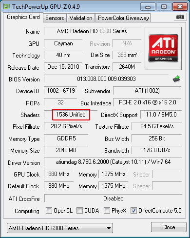 Radeon HD6950 се отключва?