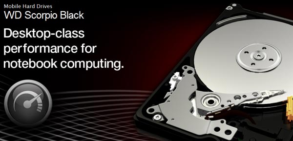Western Digital представи нов 750GB твърд диск за мобилни компютри от „черната серия“