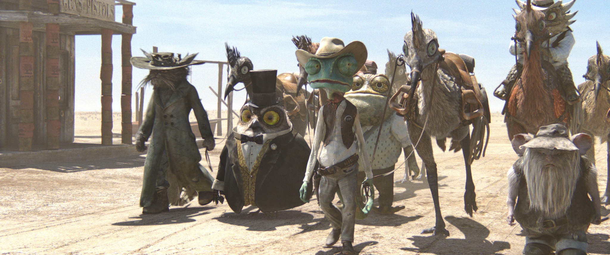 Анимираният от Industrial Light & Magic филм Rango впечатлява зрителите благодарение на използването на NVIDIA Quadro