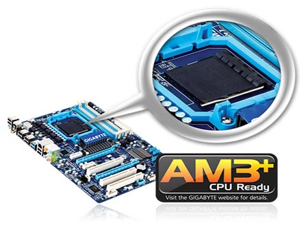 Gigabyte обявиха дънни платки Black Socket AM3+