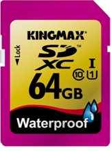 Kingmax пускат в продажба 64 GB водолюбива SDXC