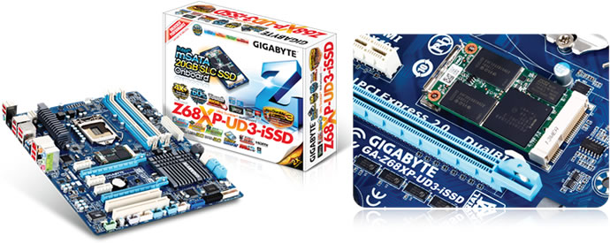 Gigabyte представят Z68XP-UD3-iSSD Smart Response