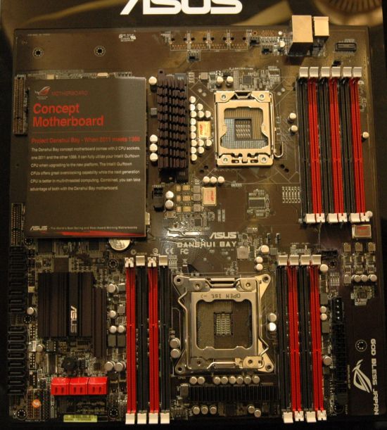 Computex 2011: ASUS демонстрират LGA2011+LGA1366 Concept MoBo