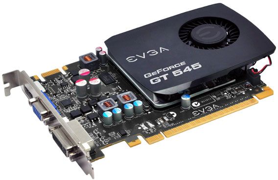 EVGA предлагат на своите клиенти GeForce GT 545