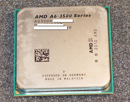 AMD A6-3500 – вече официално на пазара