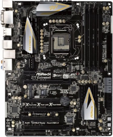 ASRock показват Z77 Extreme 6