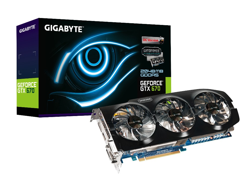 Gigabyte GTX670 OC – GK104 с потенциал за 1300 MHz
