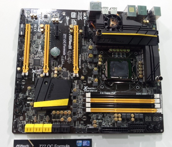 ASRock показват Z77 OC Formula