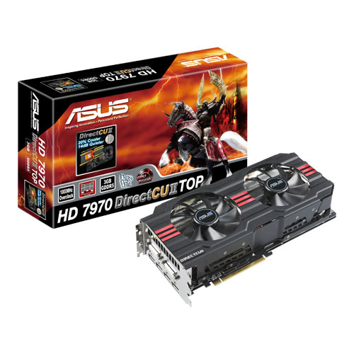 ASUS Radeon HD7970 DirectCU II TOP