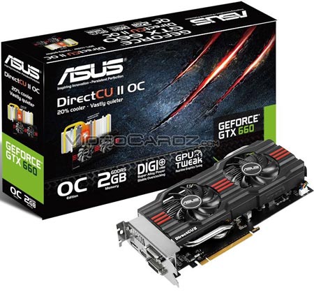ASUS ще стартират с три модела GTX660