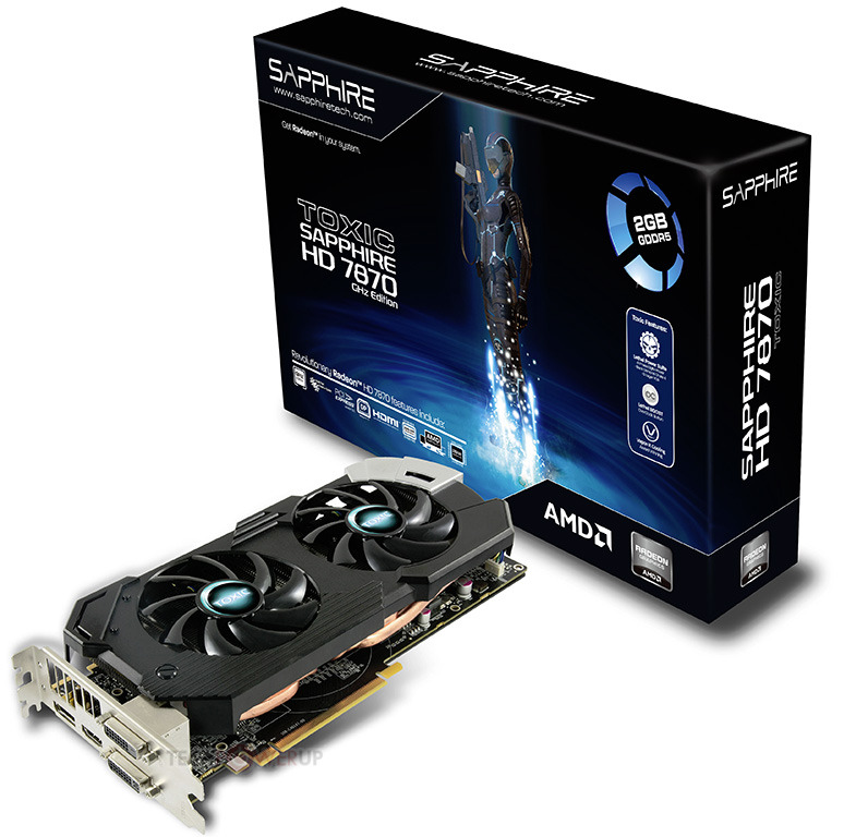 Sapphire показват своят вариант с Tahiti LE – TOXIC Radeon HD7870 GHzE.