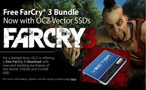 OCZ добавят Far Cry 3 към Vector SSD