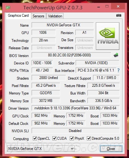 GeForce GTX780 Ti може да се окаже базирана на пълноценен GK110