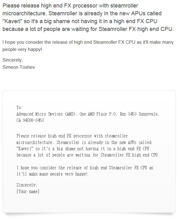 Петиция към AMD: Направете FX-ове със Steamroller