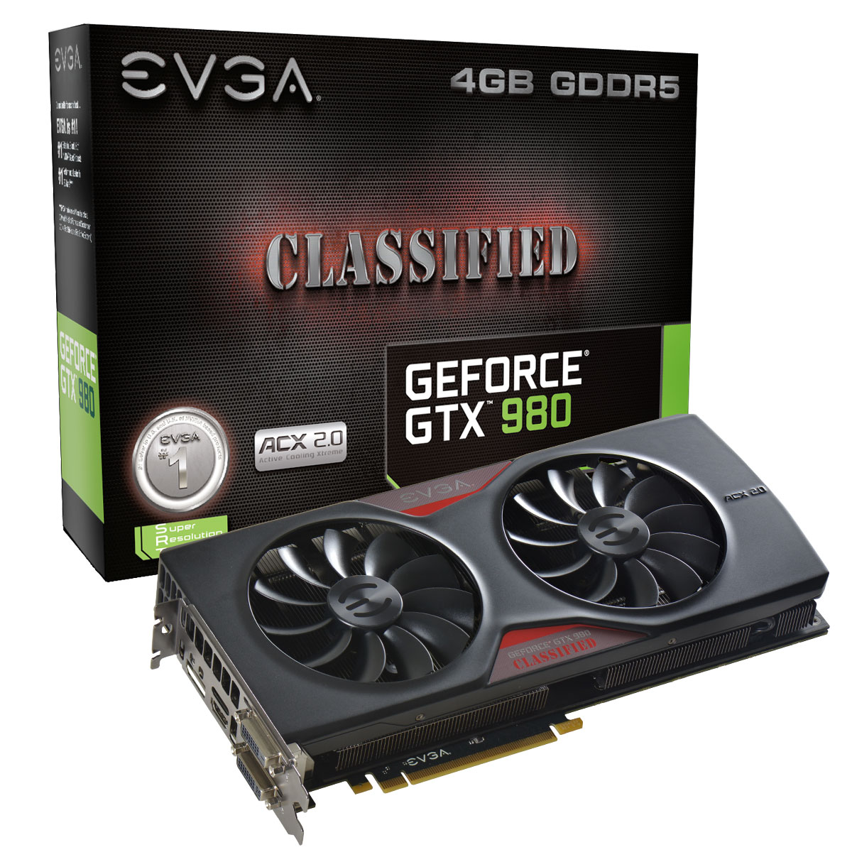 EVGA представят най-бързата фабрична GeForce GTX980