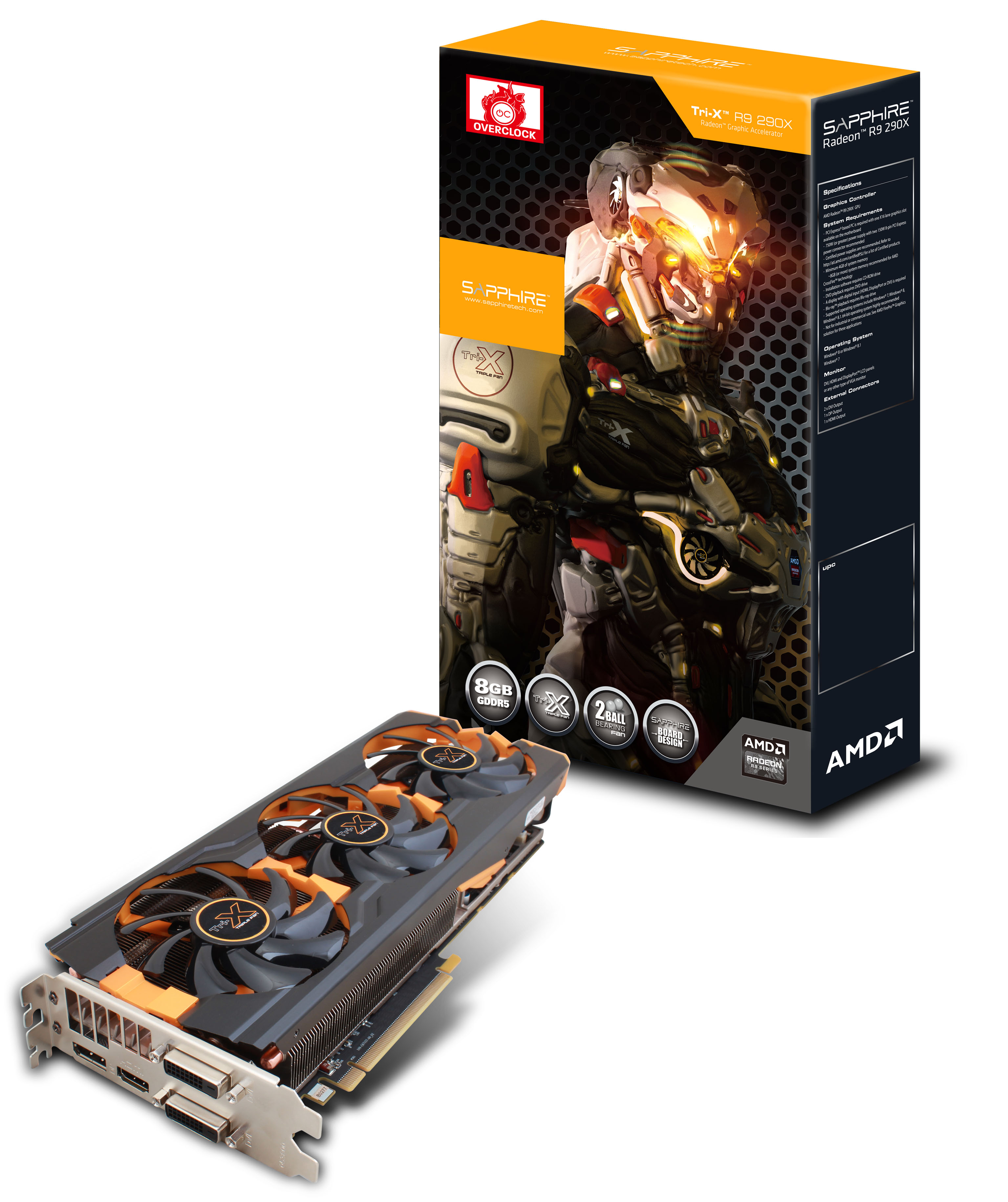 Sapphire Tri-X Radeon R9 290X 8 GB OC