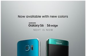 Синият Galaxy S6 и зеления Galaxy S6 edge са вече тук