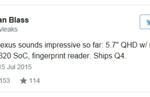 Бъдещият Nexus 5 ще е базиран на Snapdragon 820