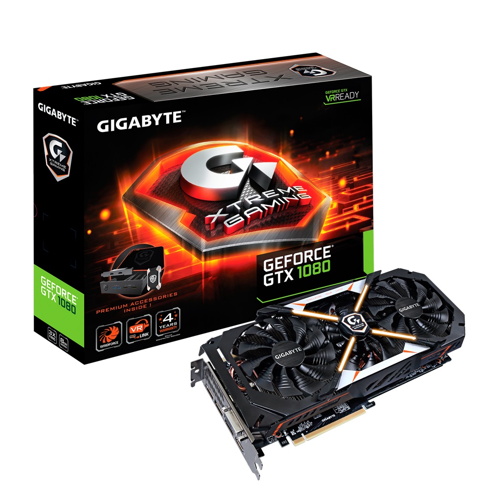 Gigabyte вдигат „графичната“ летва с GTX 1080 Xtreme Gaming Premium Pack