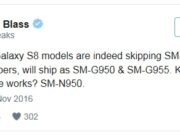 Galaxy S8 ще е с моделно означение G950 и G955